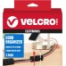 VELCRO Brand Cord Organizer for Desk Cable Management, Nightstand Organization, Unique Dual Function Cable Sleeve Cord Keepers Combo, Holds Wires for Easy Access, Route to Hide, Small 2pk Black